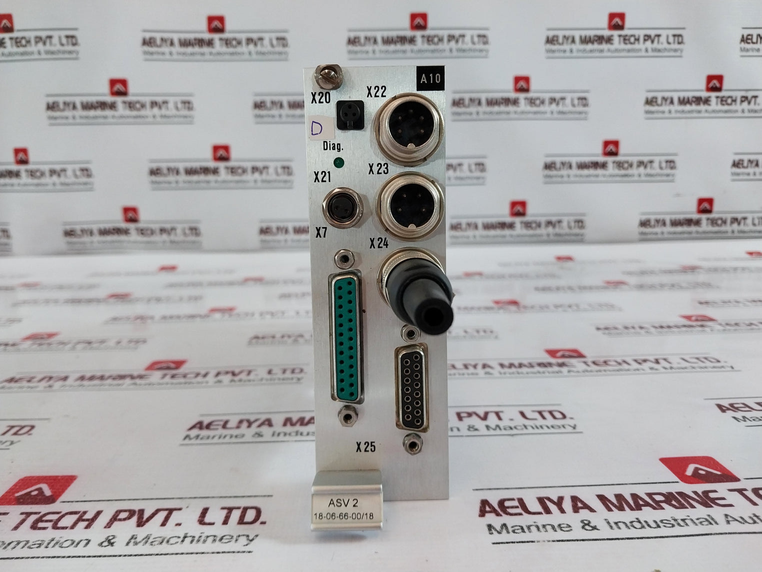 Haltec EFX19-240-001 Power Supply Module Rack REV: 00 110/230-240VAC 47-63HZ