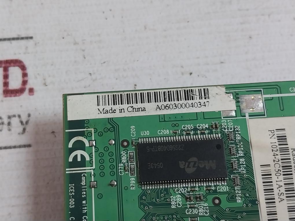 Radeon X300Se 128Mb Video Card 1024-2C50-1A-sa A060300040347