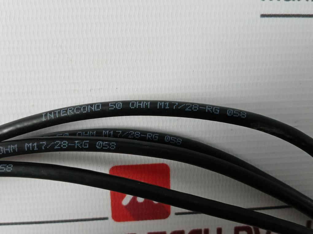 Radiall R284C0351007 Coaxial Cable Assembly 3M 50Ohm M17 28-rg 058