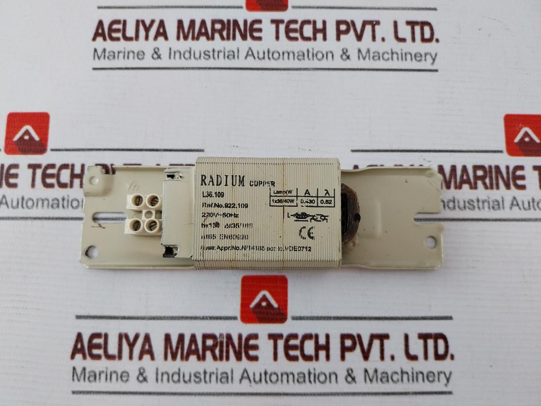 Radium L36.109 Copper Lamp 220V 50Hz 1X36/40W Tw 130 Vde0712