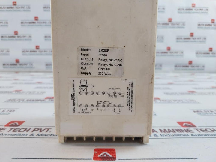 Radix EK2SP Digital Temperature Controller 50/60Hz
