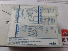 Radix Si3P 3-port Signal Isolator 0/4~20 Ma