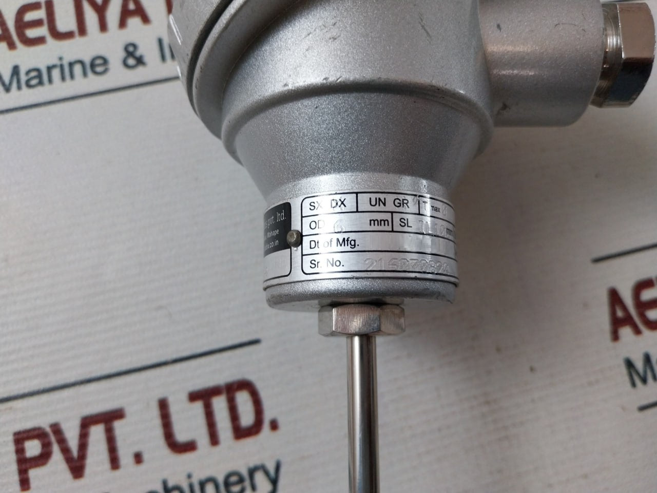 Radix Pt100 3 Wire Rtd Sensor 0 To 250°C