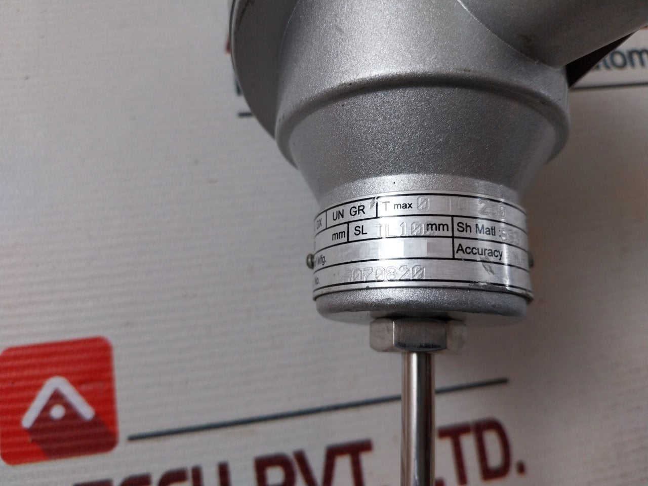Radix Pt100 3 Wire Rtd Sensor 0 To 250°C