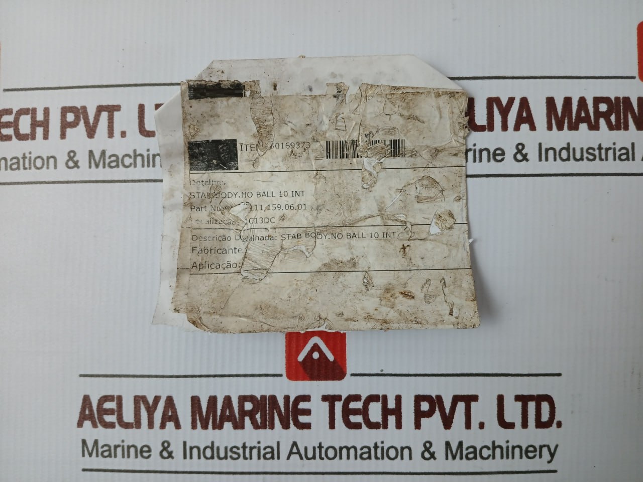 Radoil 111.159-06-01 Stab Body Nozzle Ball 10 Int Rev: A7