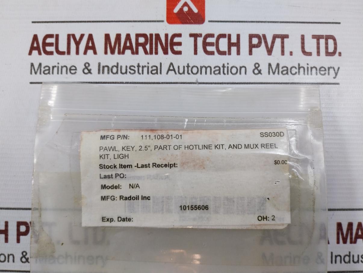 Radoil 111,108-01-01 Pawl Key 2.5