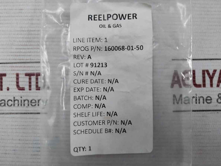 Radoil 160068-01-50 Oil Seal Kit For 71Rpm 15Hp Motor Rev A