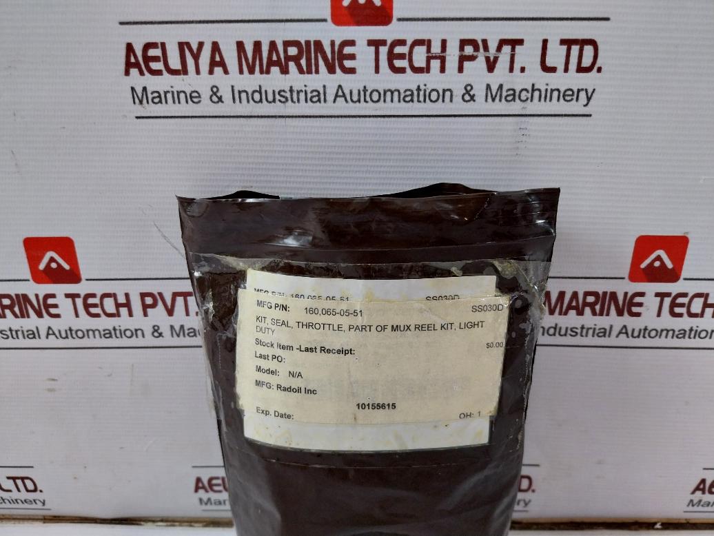 Radoil 160,065-05-51 Seal Kit For Throttle Mux Reel Light Duty Rev A R431007013