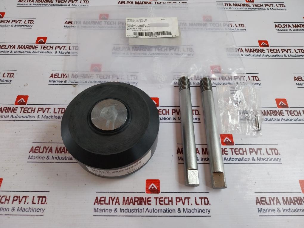 Radoil 190,737-04-08 MUX REEL Short Roller Assembly RMS-803, 5”OD X 3’LG