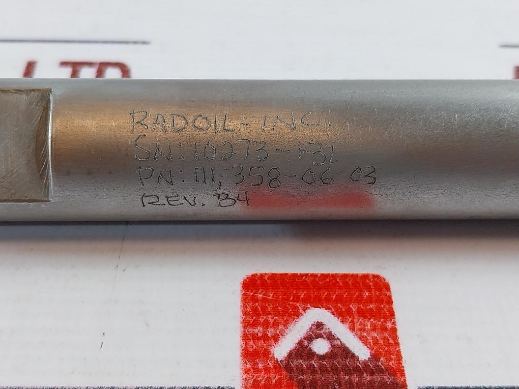 Radoil 190,737-04-08 MUX REEL Short Roller Assembly RMS-803, 5”OD X 3’LG