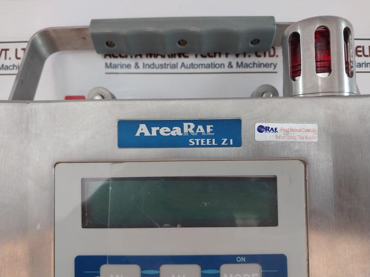 Rae Arearae Steel Z1 Multiple Gas/ Multiple Sensor Detector 7.4Vdc
