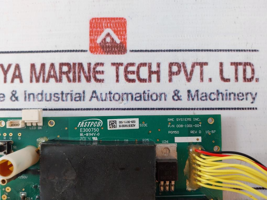 RAE Systems 008-1001-004 Printed Circuit Board