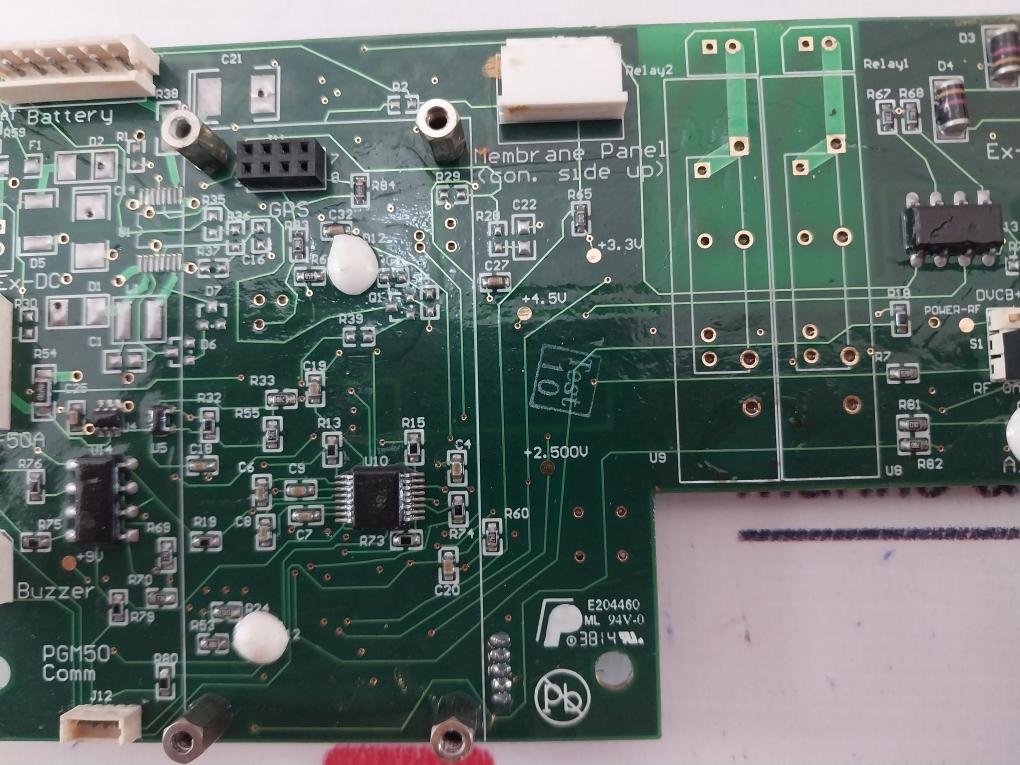 Rae Systems 029-1000-Z00 Power And Relay PCB Rev. A