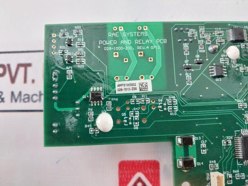 Rae Systems 029-1000-Z00 Power And Relay PCB Rev. A