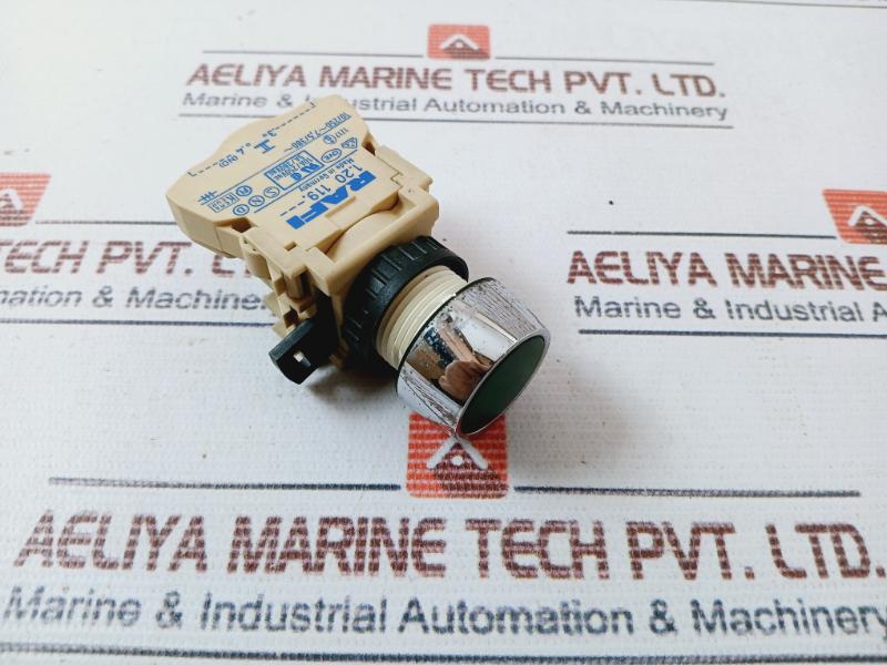 Rafi 1.20 119.--- Green Push Button Selector Switch Contact Block 10A/250Vac