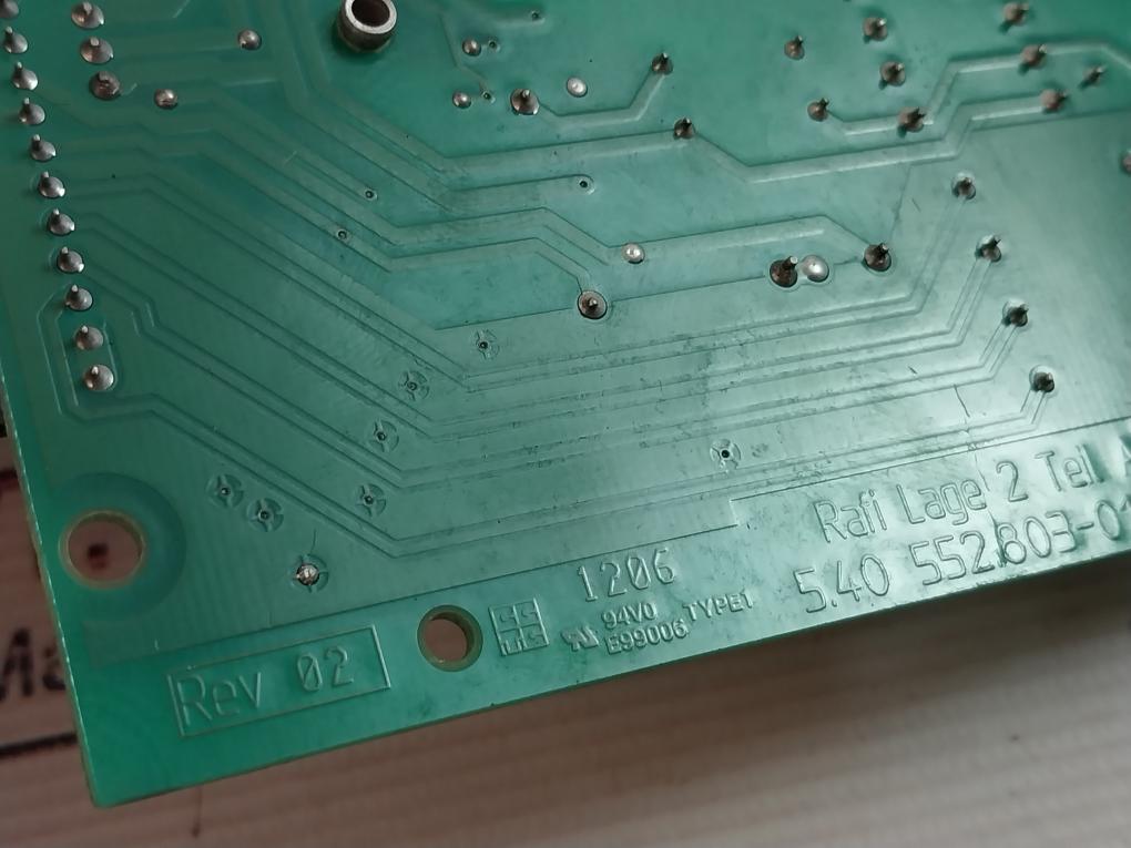 Rafi Lage 5.40 552.803-01 Printed Circuit Board