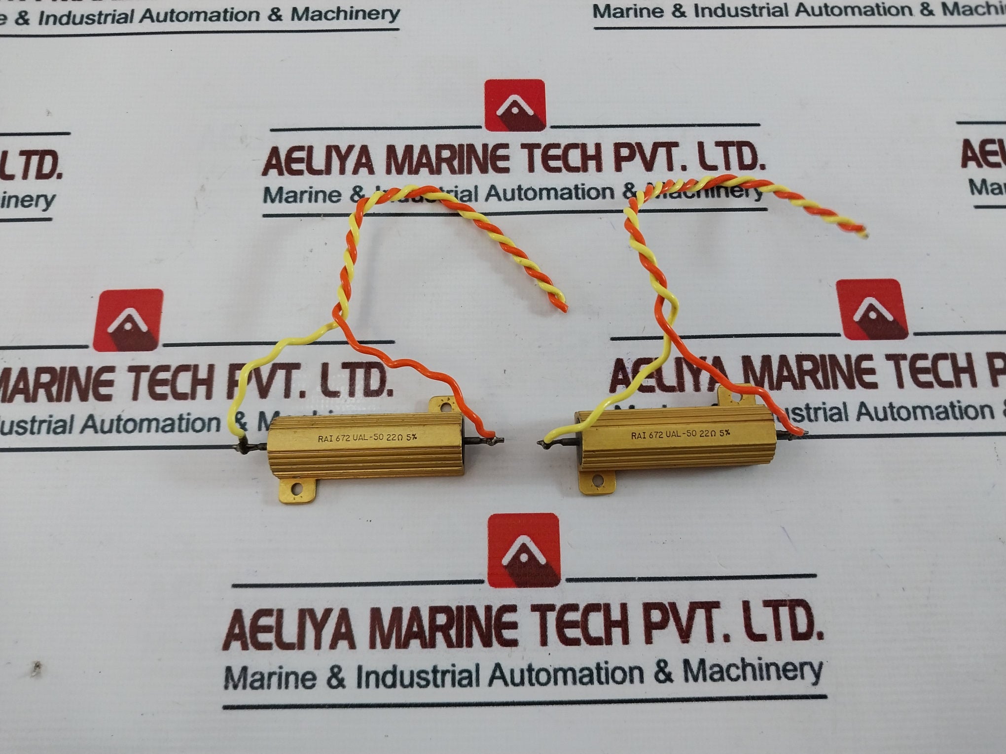 Rai 672 Ual-50 Wirewound Chassis Mount Resistor 22 Ohm