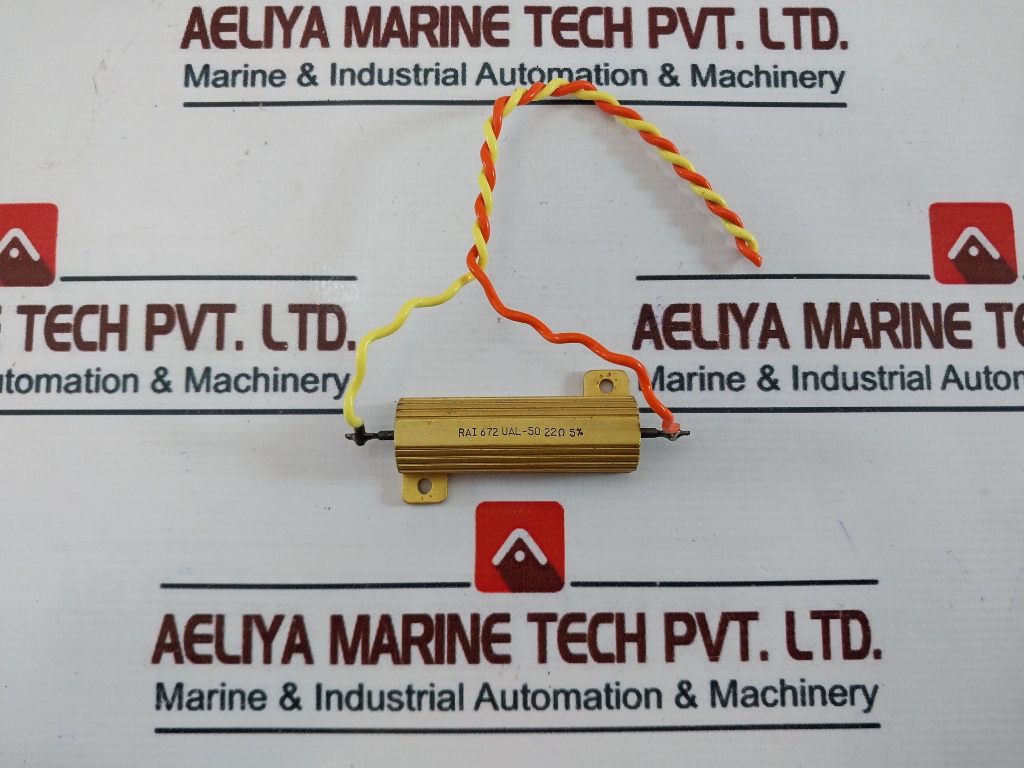 Rai 672 Ual-50 Wirewound Chassis Mount Resistor 22 Ohm