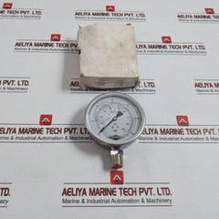 Rajtech En 837-1 Glycerine Pressure Gauge 0-90 Psi/0-6 Bar