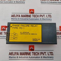 Raktek Fo 1 Phase Failure Relay