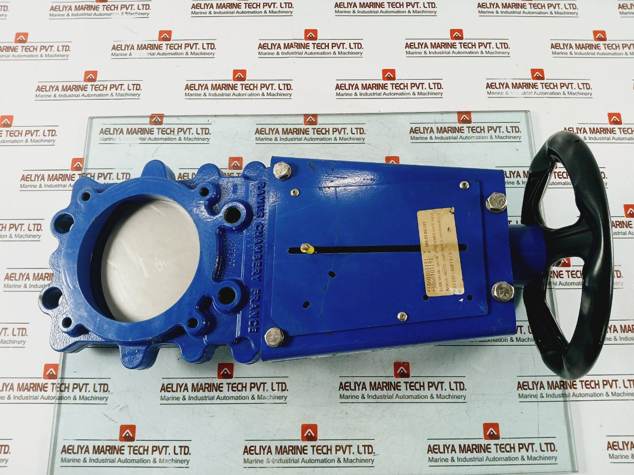 Ramus Chambery Dn150 Vgr Knife Gate Valve Pn10 2,5 Bar