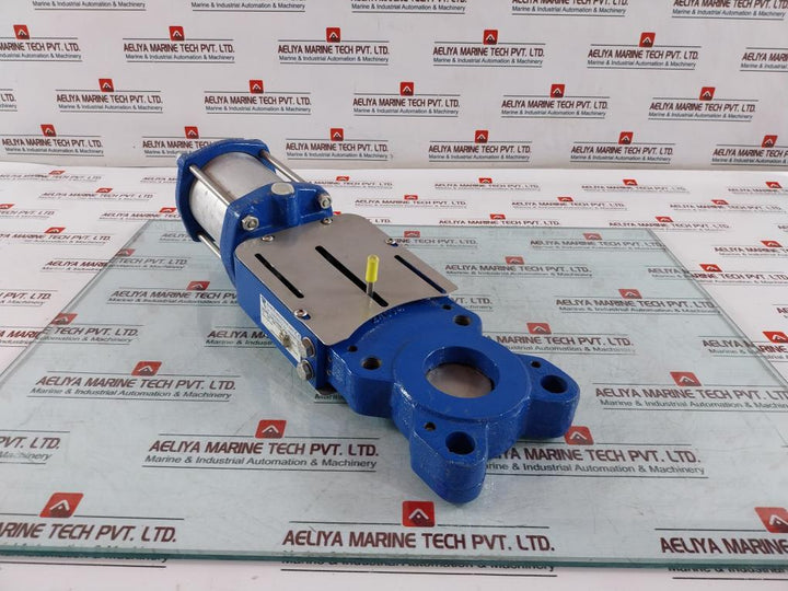 Ramus Vgr Guillotine Knife Gate Valve Dn50 Pn10 Pneumatic Actuator