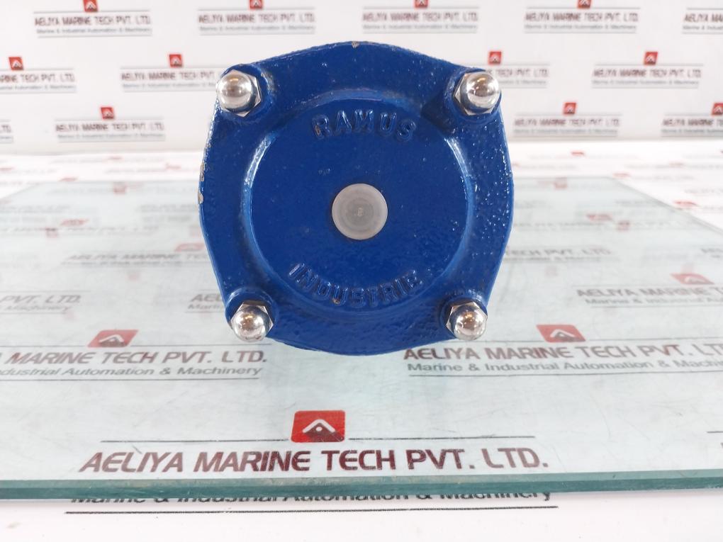 Ramus Vgr Guillotine Knife Gate Valve Dn50 Pn10 Pneumatic Actuator