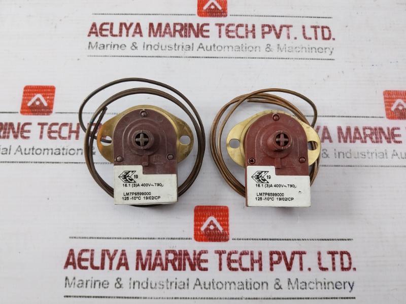 Ranco Lm7P6599000 Thermostat 125-10°C 16.1 (3) A 400V~T90µ