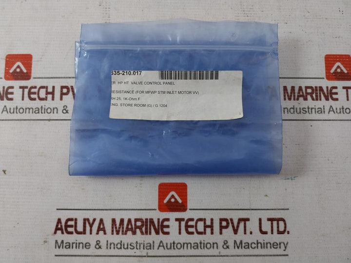 Rara Rh 25 Non-inductive Resistor Series 635-210.017