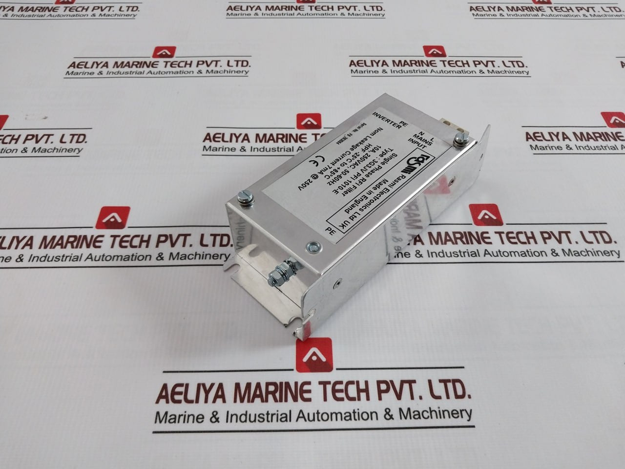 Rasmi 3G3Jv Pfi 1010-e Single Phase Rfi Filter K101 10A, 250Vac, 50-60Hz 7Ma