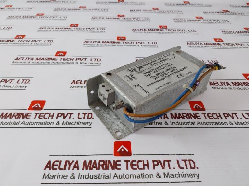 Rasmi Electronics 3G3Jv Pfi 1010-e Single Phase Rfi Filter 250Vac 10A 50-60Hz