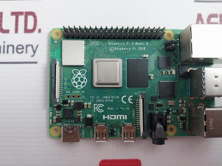 Raspberry Pi 4 Model B Ram Micro Controller Board For Iot Electronic Hobby