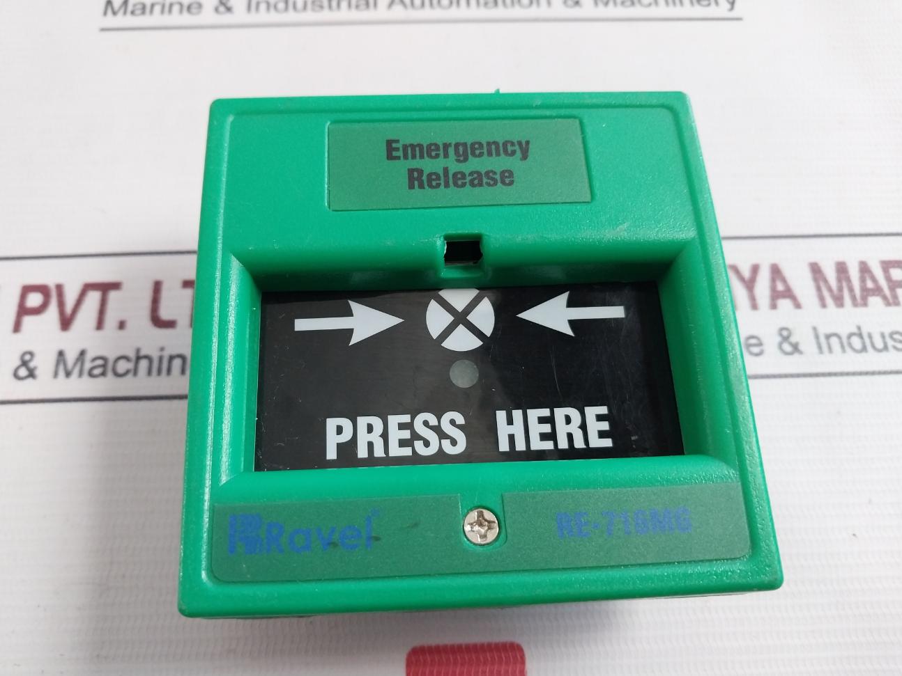 Ravel Re-716Mg Manual Call Point For Gas Release System