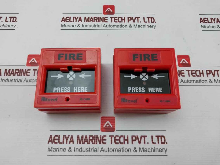Ravel Re-716Mr Conventional Manual Call Point 24V 30Ma Ip-50