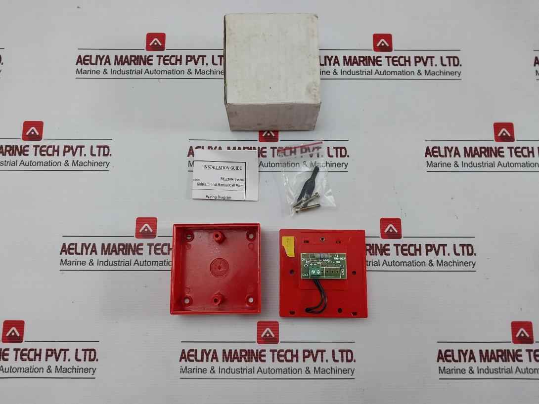 Ravel Re-716Mr Conventional Manual Call Point 24V 30Ma Ip-50
