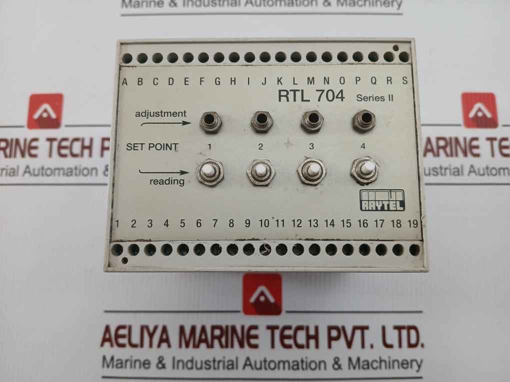 Raytel Temperature Controller 230Vac Output 4-20Ma Part No Rtl 704