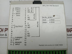 Raytel Temperature Controller 230Vac Output 4-20Ma Part No Rtl 704