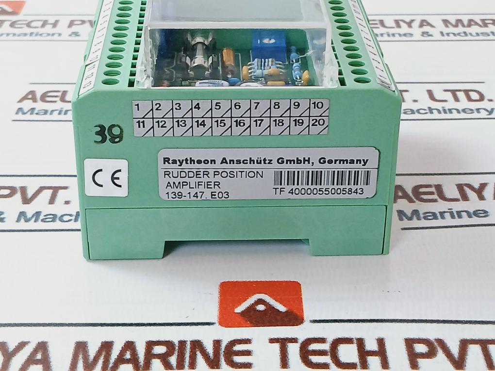 Raytheon Anschutz 139-147.E03 Rudder Position Amplifier