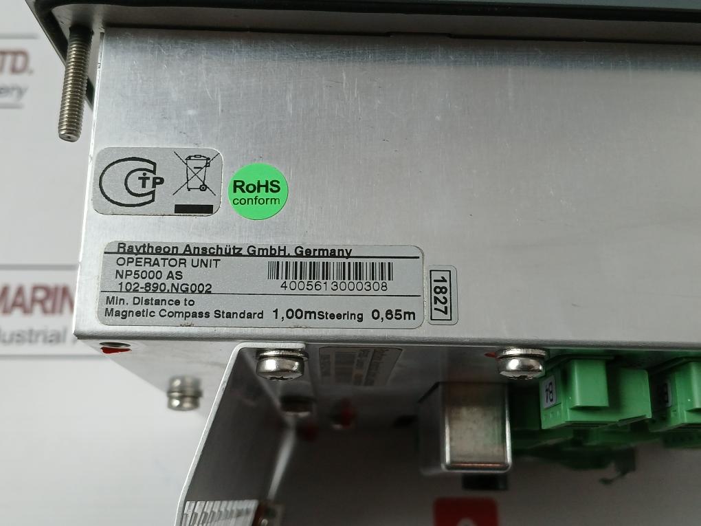 Raytheon Anschutz Np5000 Series Autopilot Operator Unit