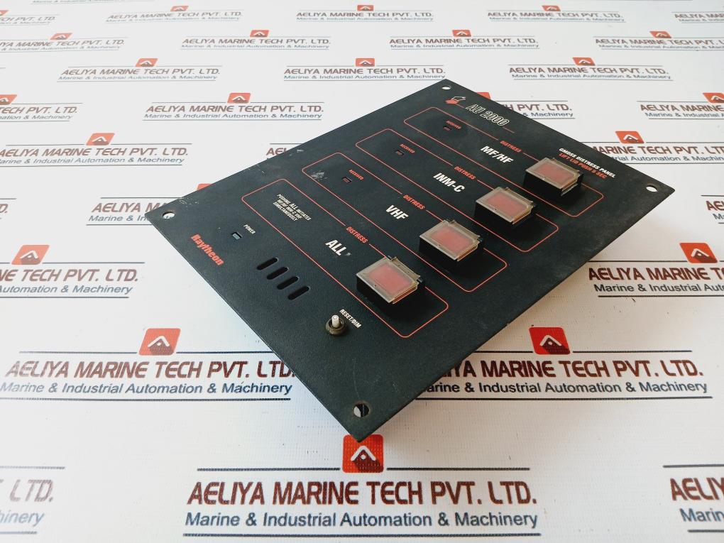 Raytheon Au 2000 Gmdss Distress Panel
