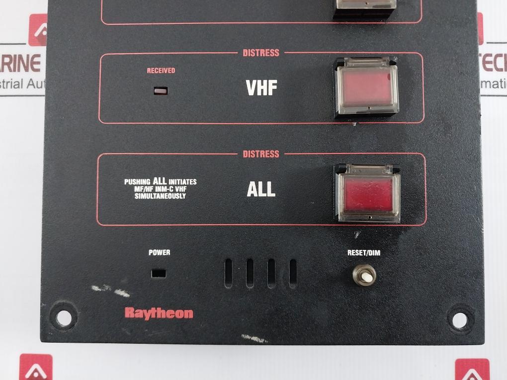 Raytheon Au 2000 Gmdss Distress Panel B33500-00-02-0