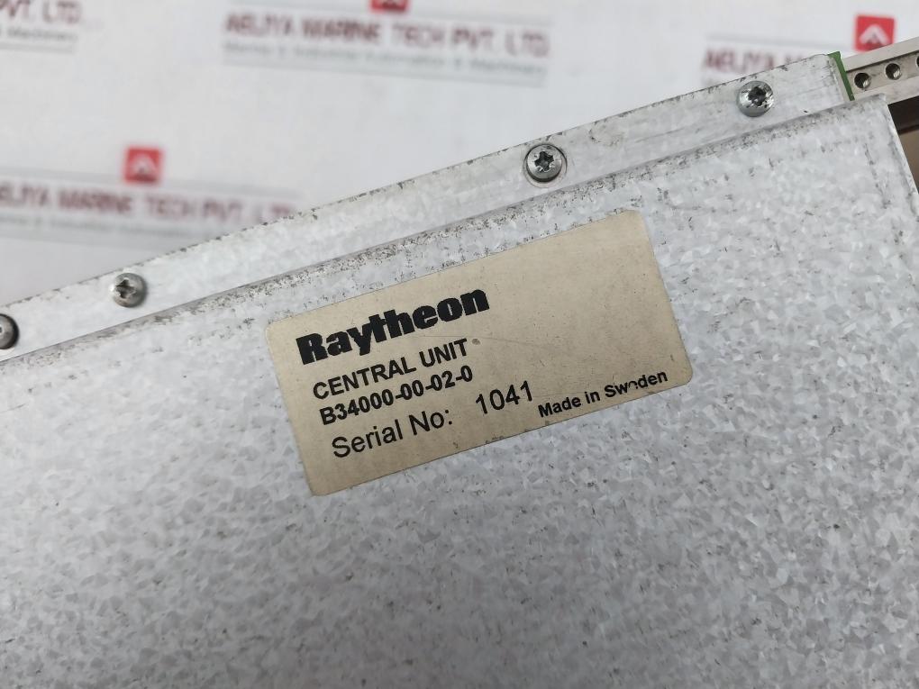 Raytheon B34000-00-02-0 Central Unit With Module B34120, B34120-00-02-1