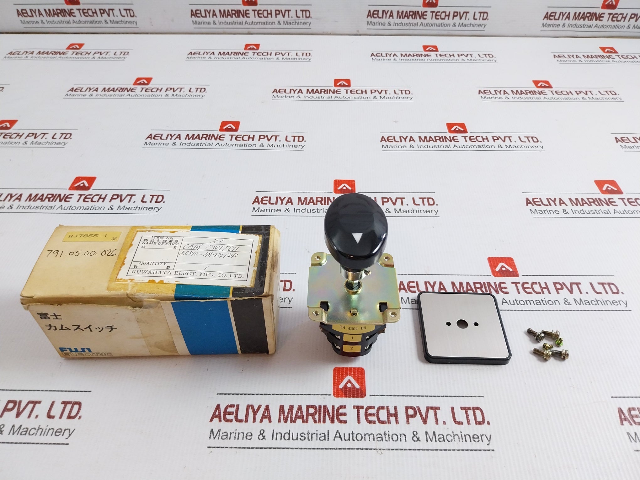 Rc310-1m-4201-Db-Selector-Cam-Rotary-Switch-By-Fuji-Electric-250v-7-5a-41-10424-1