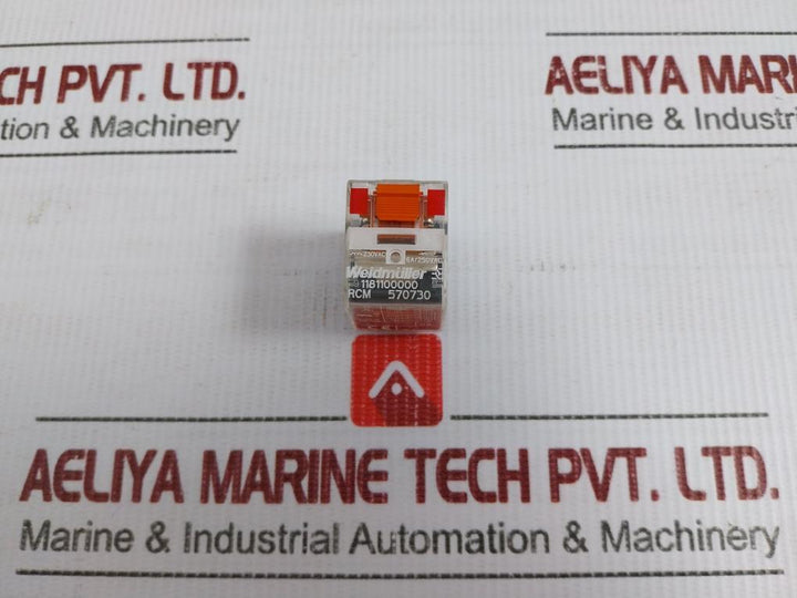 Rcm 570730 Power Relay With Socket Base 250 Vac 6A Weidmuller