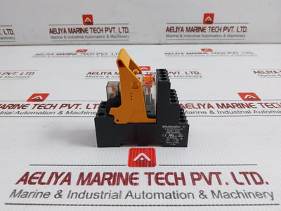 Rcm 570730 Power Relay With Socket Base 250 Vac 6A Weidmuller