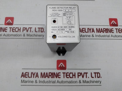 Rdv-1005-200 Volcano Flame Detector Relay Ac200V-5A Model-102