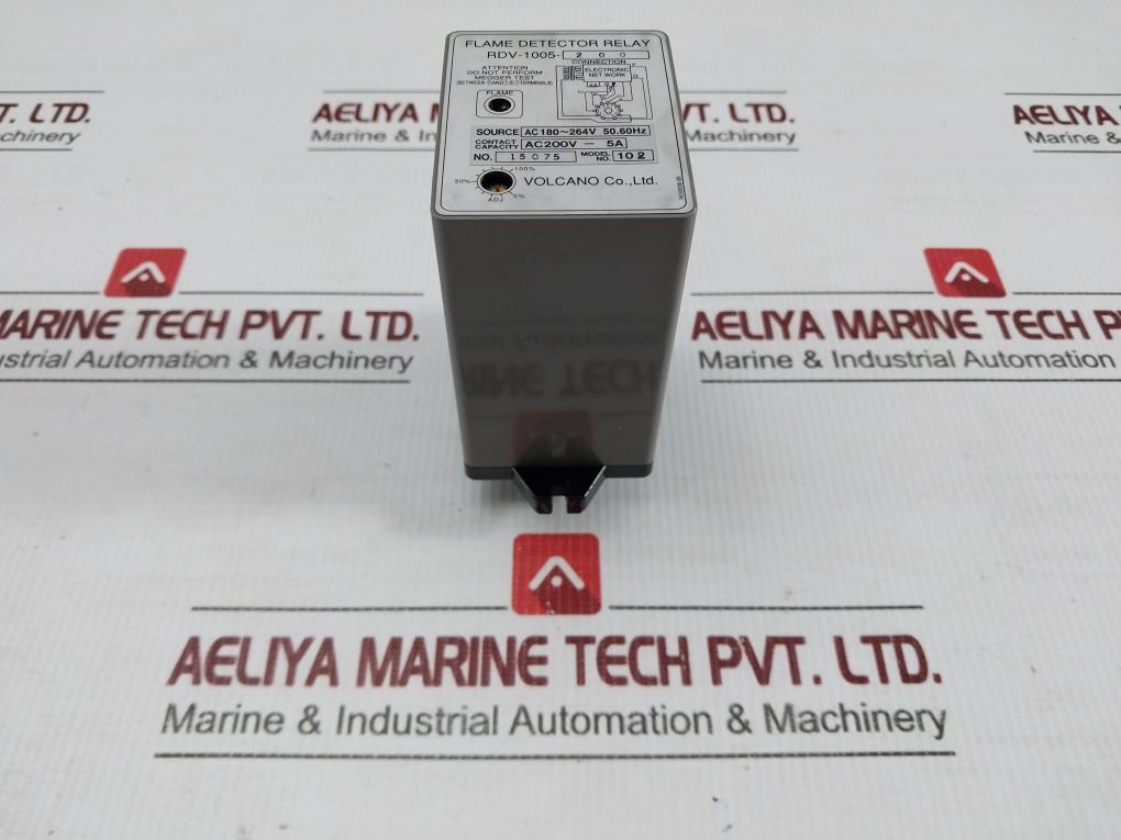 Rdv-1005-200 Volcano Flame Detector Relay Ac200V-5A Model-102