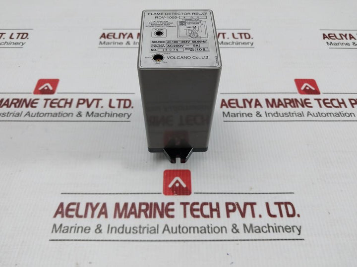 Rdv-1005-200 Volcano Flame Detector Relay Ac200V-5A Model-102