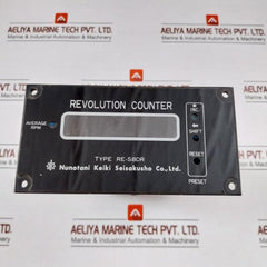 Re-s8Dr Propeller Shaft Revolution Counter Indicator Nunotani Keiki Dc24V