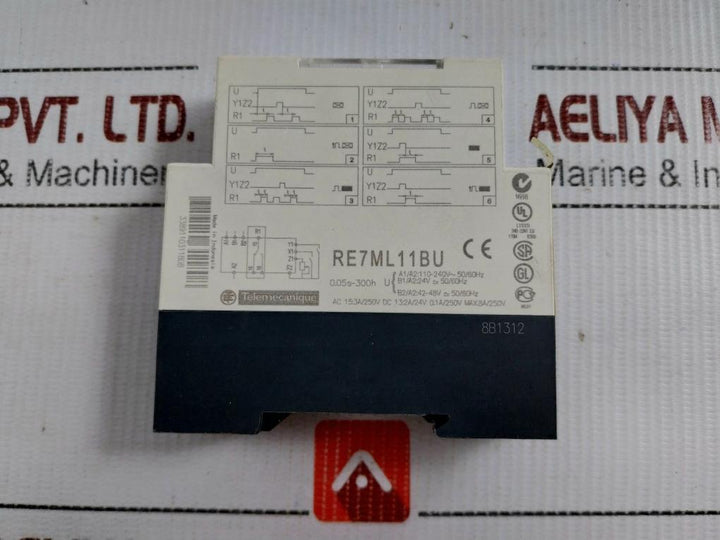 Re7ml11bu-Multi-Function-Timer-Relay-By-Schneider-Electric-24vac-Dc-50-60hz-9